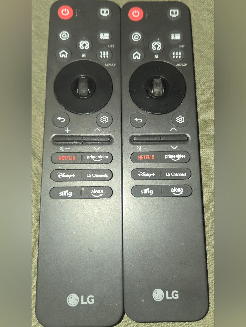 LG Remote Controls- Pair